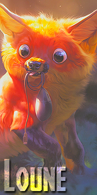 Avatar Loune, image de Silly Beast, par Lou Ballangé (avatar pour forum)