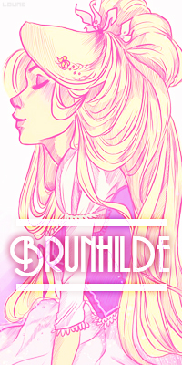 Avatar Brunhilde par Lou Ballangé (kit graphique pour forum n°4)